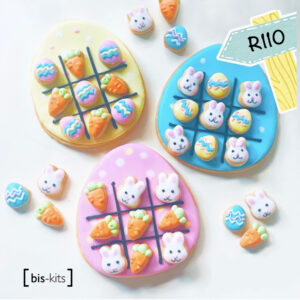 Easter Tic-Tac-Toe Cookie Set